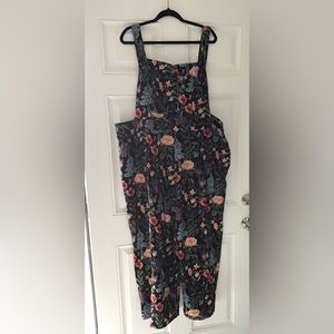 Boho Cider floral print jumpsuit curvy plus 3XL NWT’s